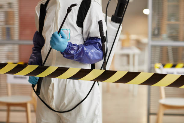 Professional Blood Cleanup technician working in Cozad, NE